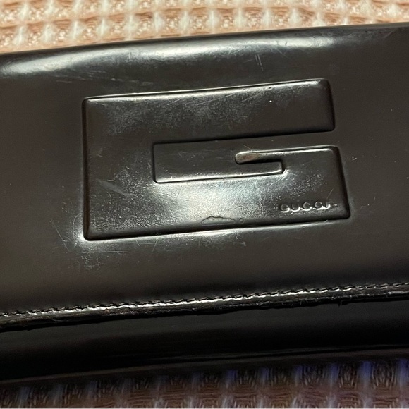 Gucci Handbags - Gucci Black Leather Wallet
